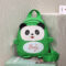 Panda Backpack for toddlers green color