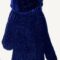 Women Winter Gloves royal blue
