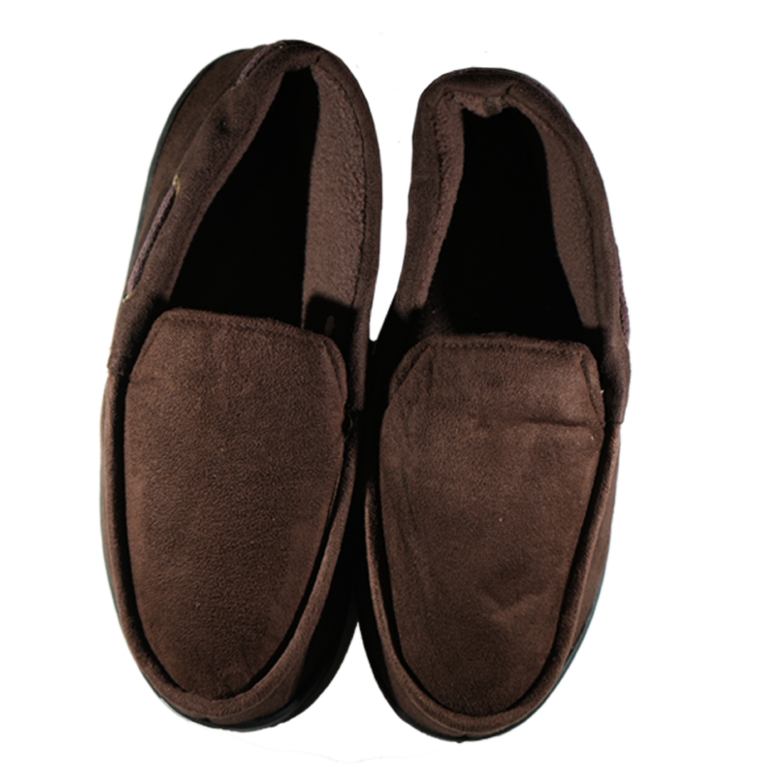 Men Slippers brown color