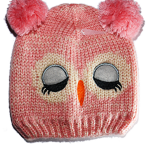 Cute Toddler Beanies rose color