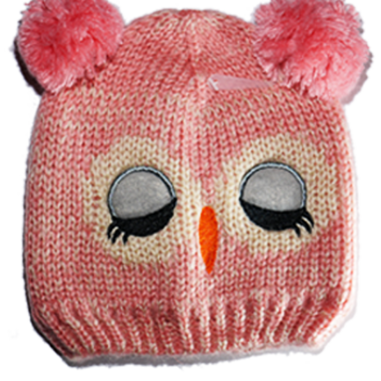 Cute Toddler Beanies rose color