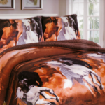 Western Warm blanket with 2 Pillowcases