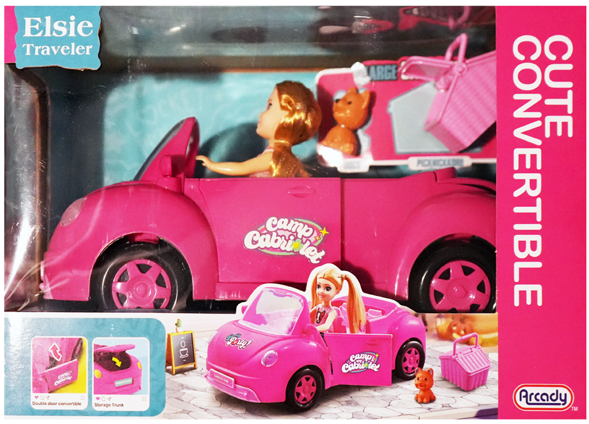 Elsie Traveler Toy Car