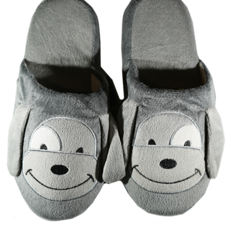 Ladies Slippers gray color