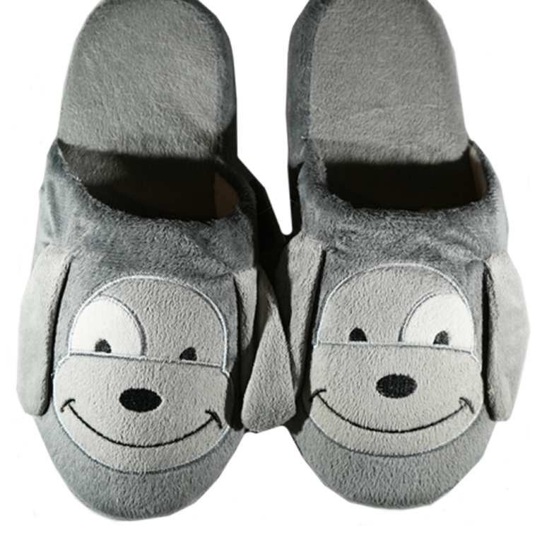 Ladies Slippers gray color