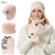 Winter Hat Beanie Scarf Glove Set