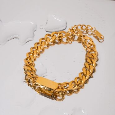CURB CHAIN BRACELET FOR WOMEN